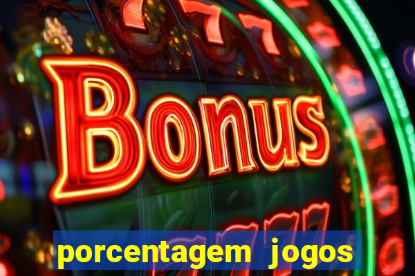 porcentagem jogos slots pg